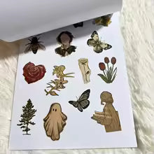 Girlhood Sticker Book