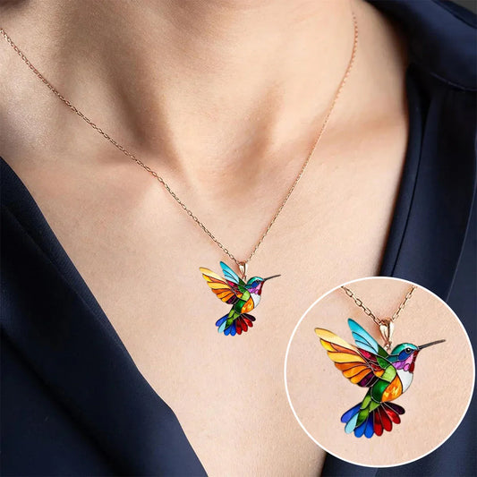 Beautiful Hummingbird Necklace