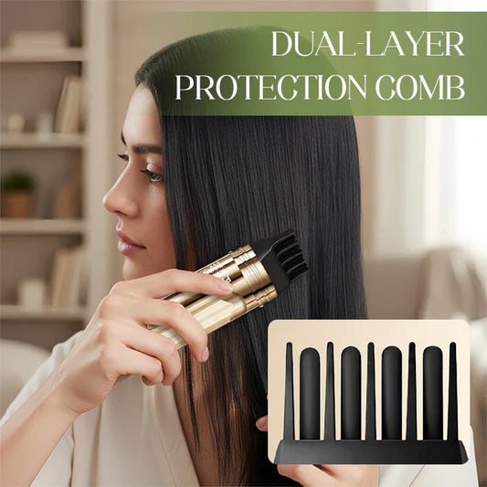 2-in-1 Gray Coverage Hair Dye Comb ( Allow to Open )